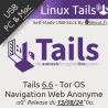 Clé USB Linux Bootable Tails 6.6 Navigation TOR