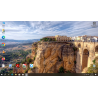 Ordinateur PC Bureau Linux Ubuntu 24 Dual Boot Windows 10 Pro