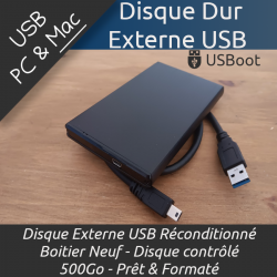 Disque Dur Externe 2.5" USB...